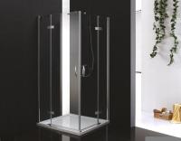 Душевой уголок, квадратный. BERGAMO-W-A-2-100-C-Cr  1000*1000*1950 Cezares