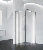 Душевой уголок радиальный 1000x1000 ACQUA-R-2-100-C-Cr BELBAGNO