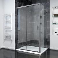 Душевой угол раздвижной прямоугольный RV055GM-10090-01-C8 1000х900х1950 Цвет профиля Оружейная сталь Стекло Прозрачное Veconi
