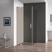 Душевой уголок прямоугольный.     SLIDER-AH-1-80-100/110-BR-Cr (1000-1100)x800x1950 Cezares