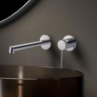 Смеситель для раковины встраиваемый однорычажный цвет хром VBFW-2RM1CH VINCEA