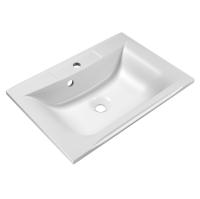 Раковина из искусственного мрамора BB650/450-LV-MR-PR  BELBAGNO