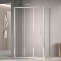 Душевой уголок RGW PA-73 (PA-13 + Z-050-2) прямоугольный  120* 90*195 060873129-011 профиль Хром стекло Прозрачное 5 мм RGW