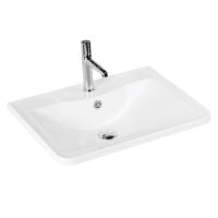 Раковина из искусственного мрамора BB700/455-LV-MR-ALR  700х455х145 BelBagno