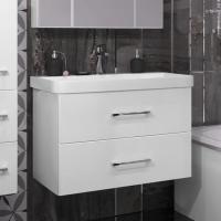 Тумба Opadiris Арабеско 80, цвет белый (под раковину Otto Bagno Vivace 80) 00-00005553 744/450/644 Opadiris