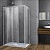 Душевая уголок прямоугольный Soft VSR-3SO9016CL 1600х900x1950 цвет хром стекло прозрачное Vincea